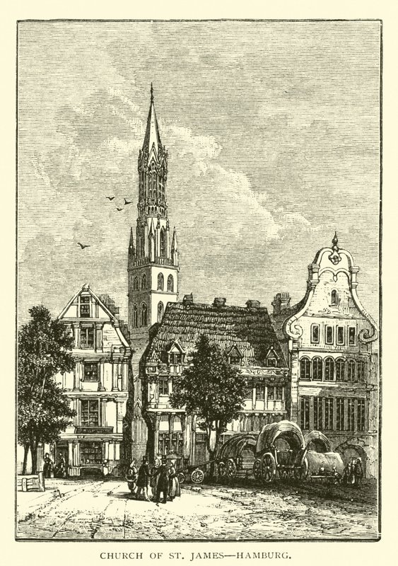Aziz James Kilisesi, Hamburg by American School