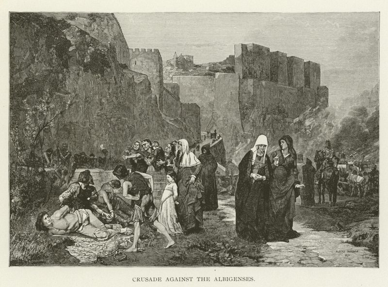 Albigenslere karşı Haçlı Seferi by American School
