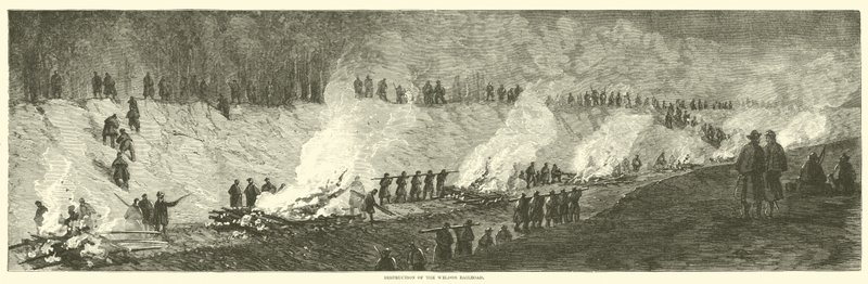 Weldon Demiryolunun İmhası, Eylül 1864 by American School
