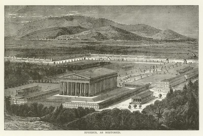 Efes, restore edildiği gibi by American School