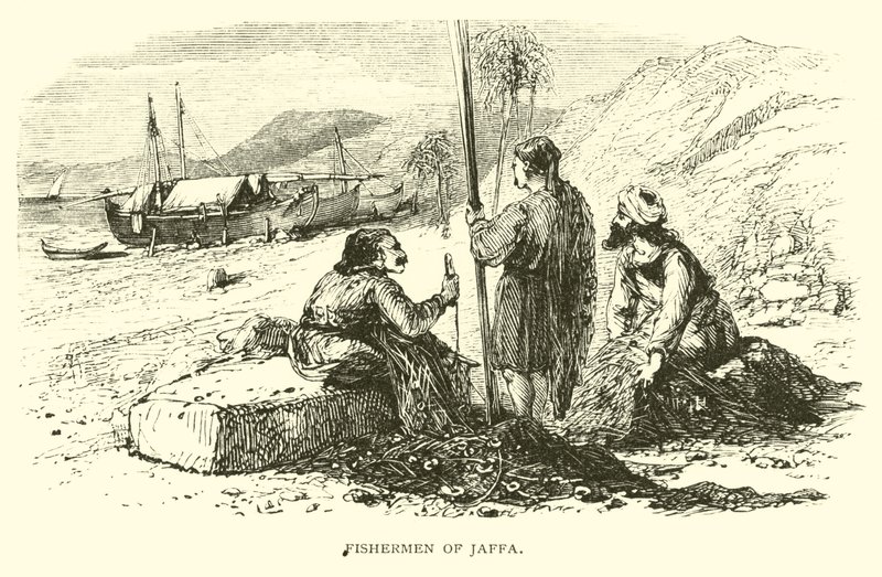 Jaffa balıkçıları by American School