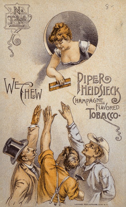 Floozie Tütün dağıtıyor (Piper Heidsieck) by American School
