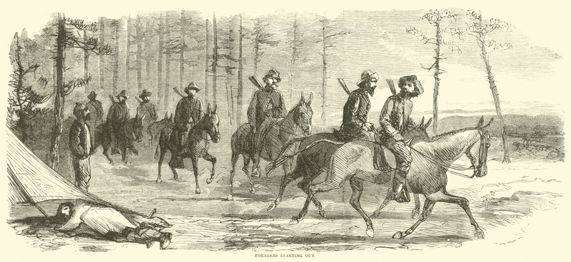 Toplayıcılar yola çıkıyor, Mart 1865 by American School
