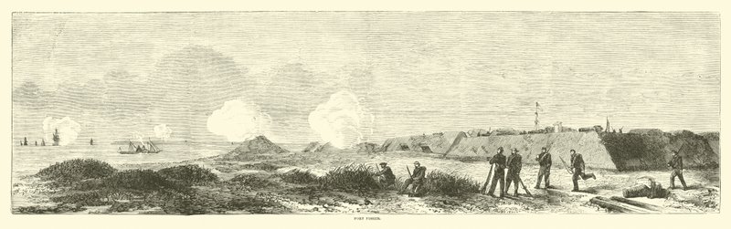 Fort Fisher, Aralık 1864 by American School