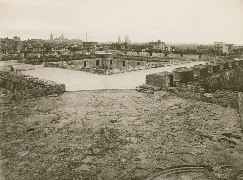 Fort Marion, St Augustine (fotogravür) by American School