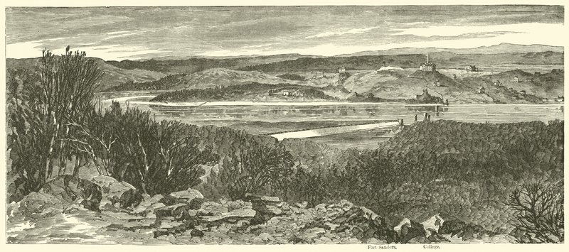 Fort Sanders, Kolej, Kasım 1863 by American School