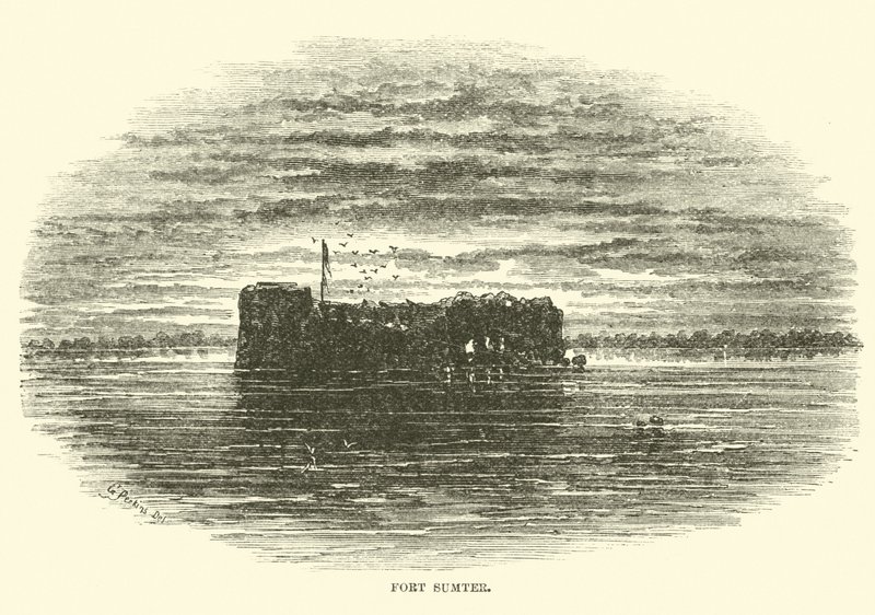 Sumter Kalesi, Mayıs 1862 by American School