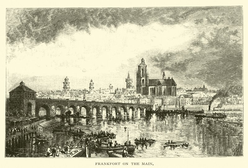 Frankfurt üzerinde Main by American School