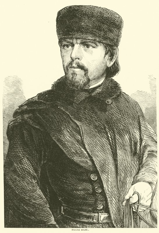 Franz Sigel, Ağustos 1862 by American School