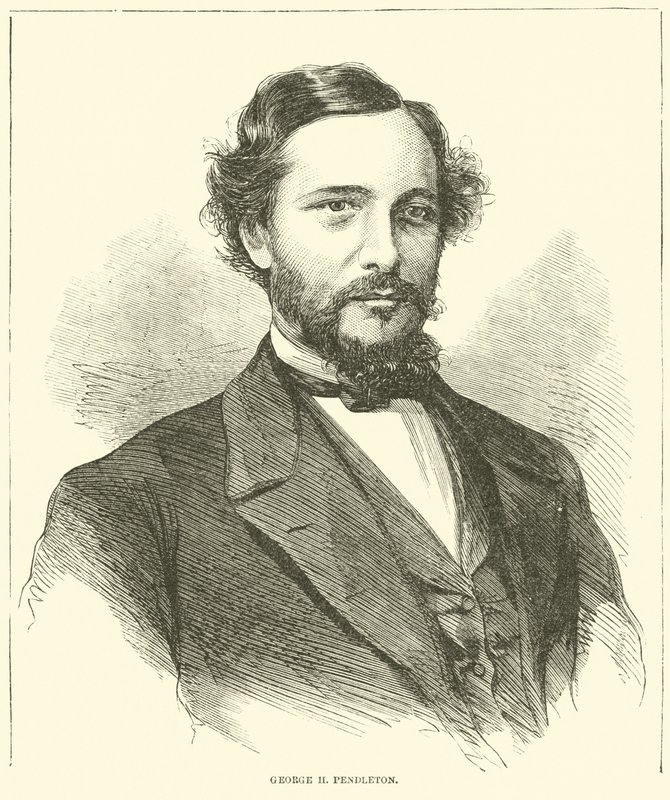 George H. Pendleton, Kasım 1864 by American School