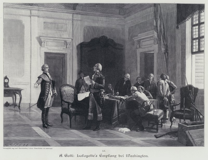 George Washington, Marquis de Lafayette