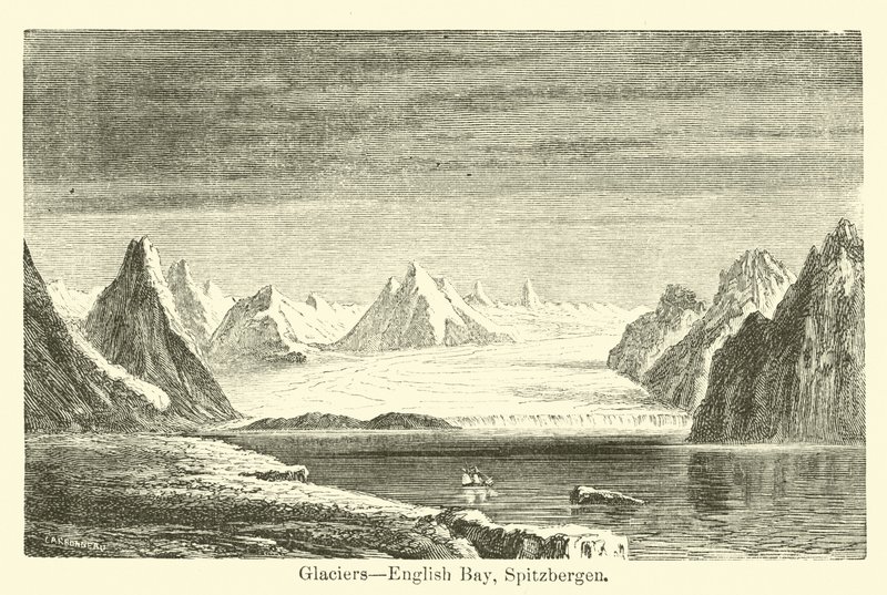 Buzullar, İngiliz Körfezi, Spitzbergen by American School