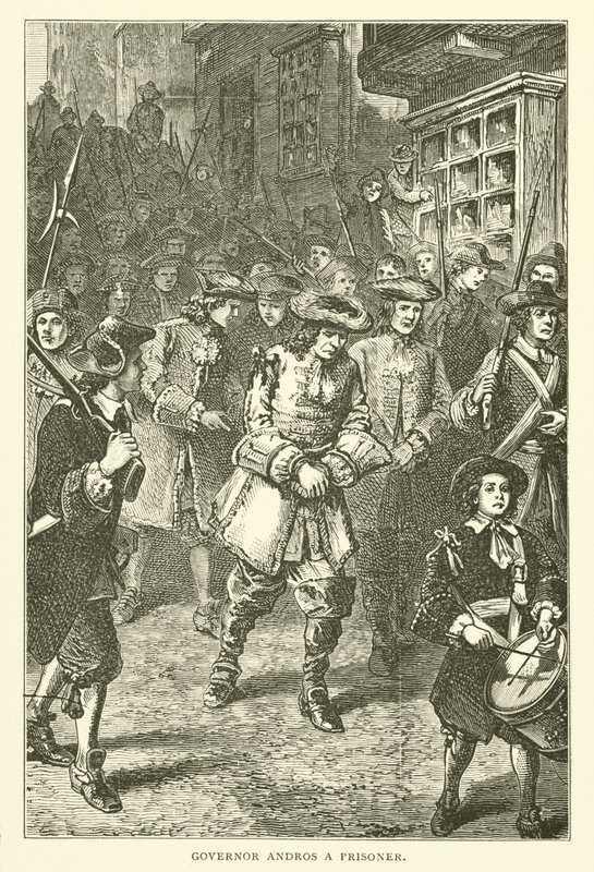 Vali Andros tutuklu, 1689 by American School
