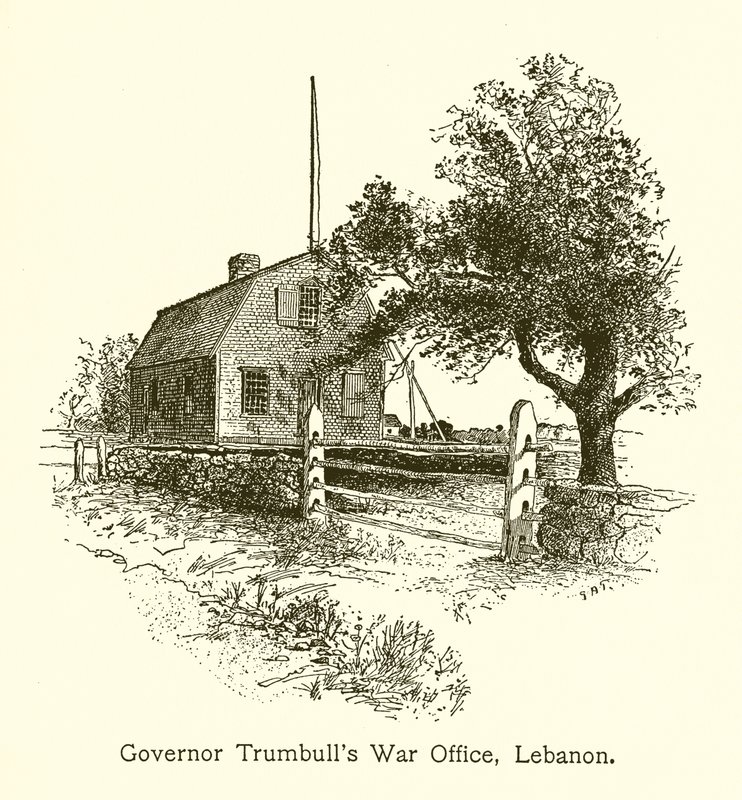 Vali Trumbulls Savaş Ofisi, Lübnan, Connecticut by American School