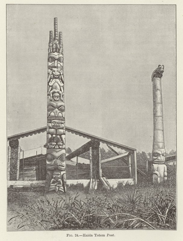 Haida Totem Karakolu by American School