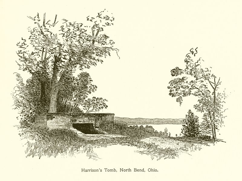 Harrisons Mezarı, North Bend, Ohio by American School
