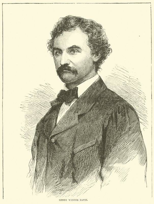 Henry Winter Davis, Nisan 1864 by American School