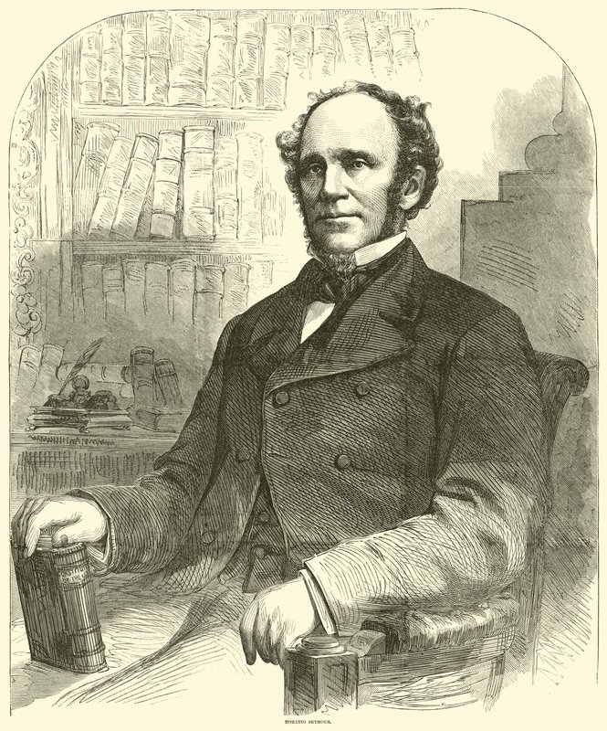 Horatio Seymour, Temmuz 1863 by American School