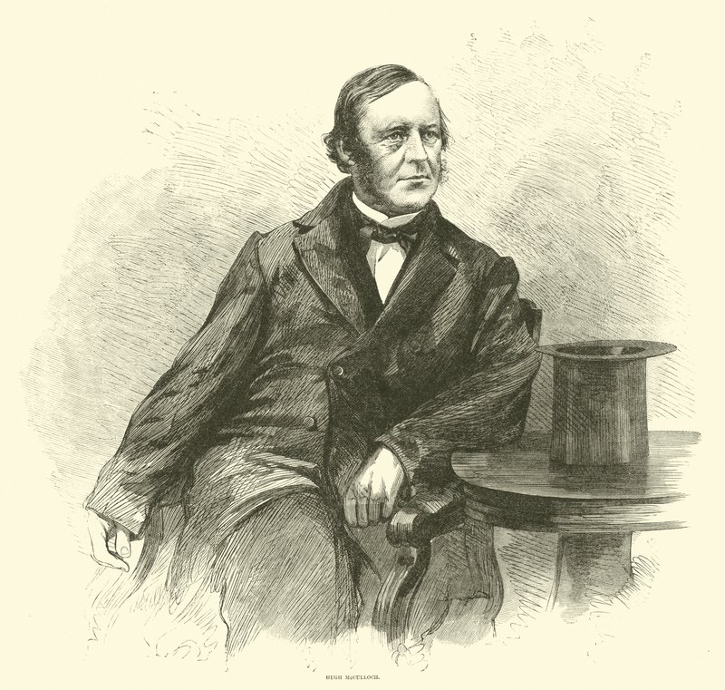 Hugh McCulloch, Nisan 1865 by American School