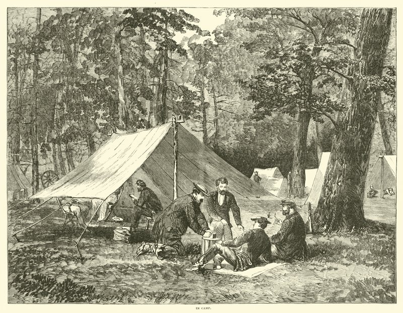 Kampta, Temmuz 1863 by American School