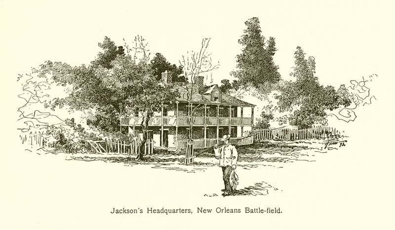 Jacksons Karargahı, New Orleans Savaş Alanı by American School