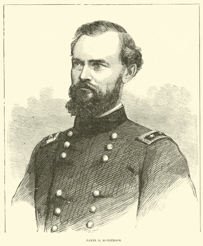 James B McPherson, Temmuz 1864 by American School
