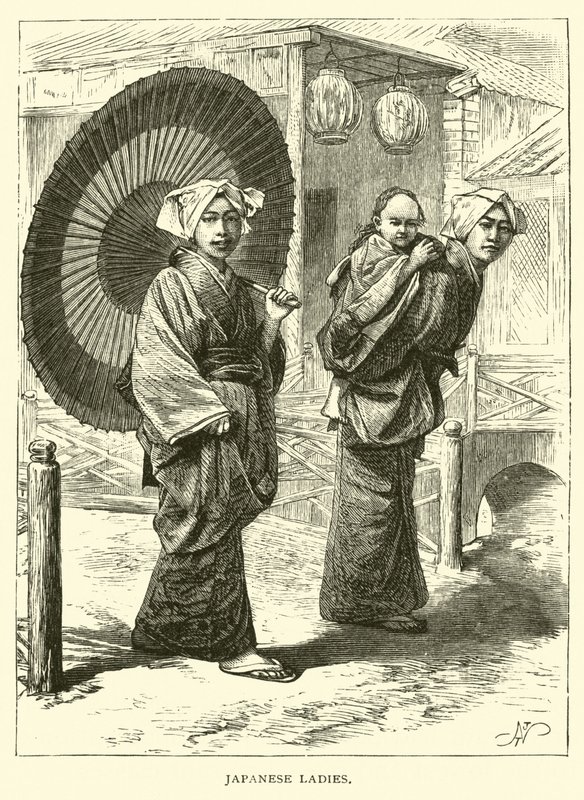 japon bayanlar by American School