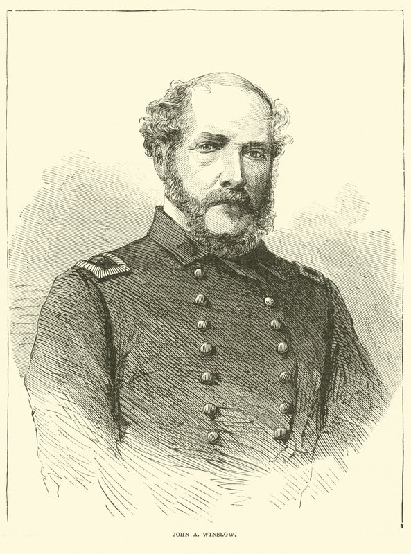 John A. Winslow, Ocak 1863 by American School