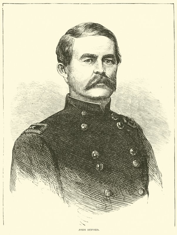 John Buford, Temmuz 1863 by American School