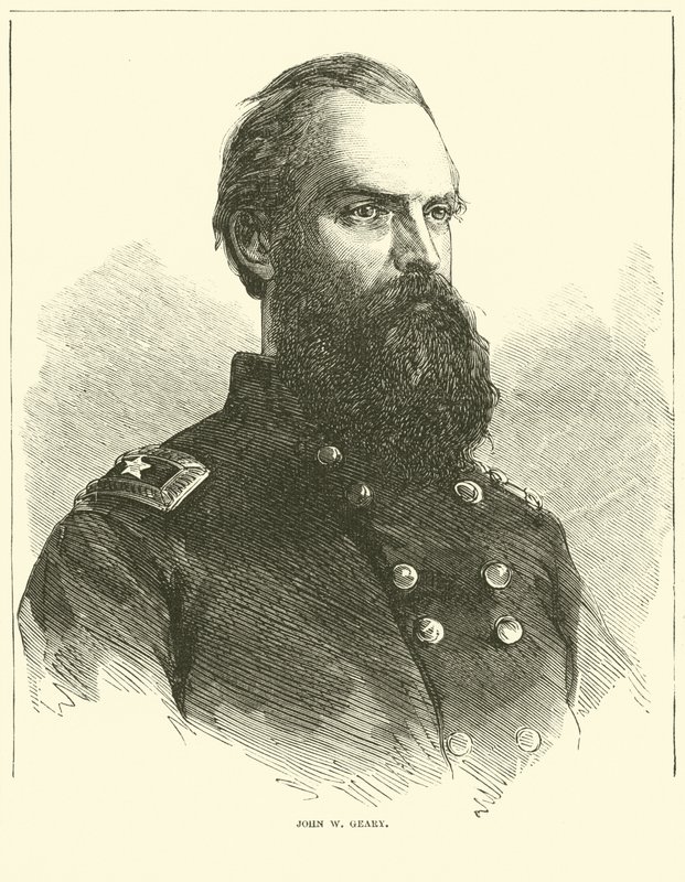 John W Geary, Ekim 1863 by American School