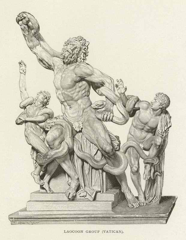 Laocoon Grubu, Vatikan by American School