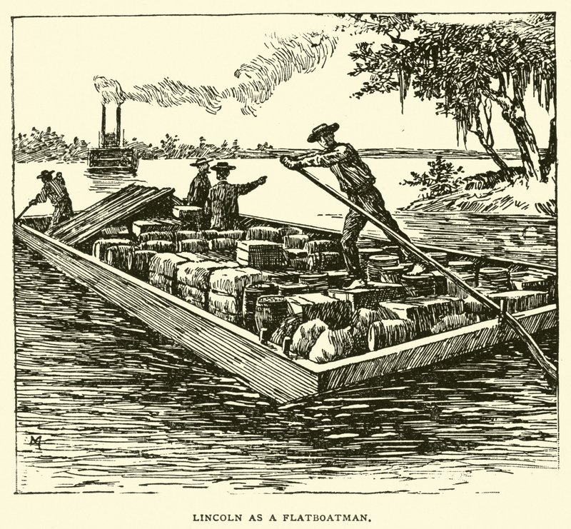 Bir kayıkçı olarak Lincoln by American School