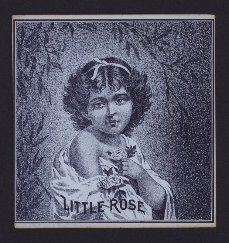 Your Treat, puro etiketi (chromolitho) by American School