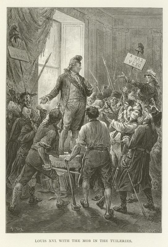 Louis XVI, Tuileries