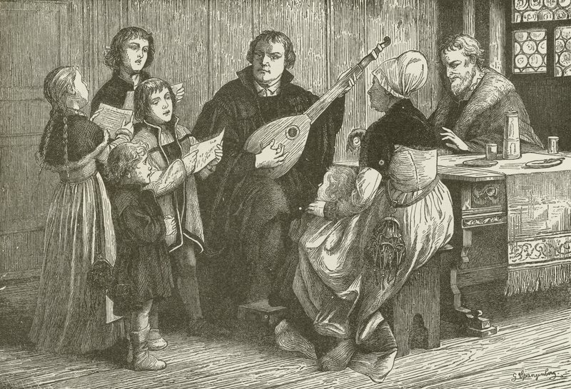 Ailesinin Ortasında Luther by American School