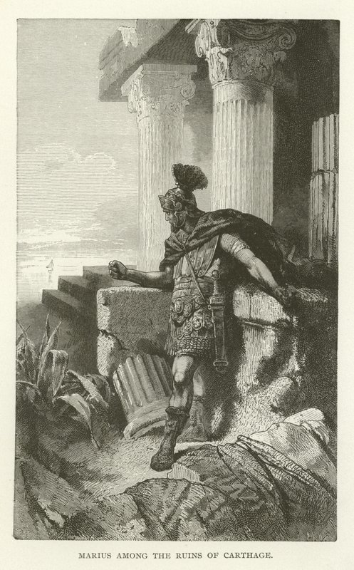 Kartaca kalıntıları arasında Marius by American School