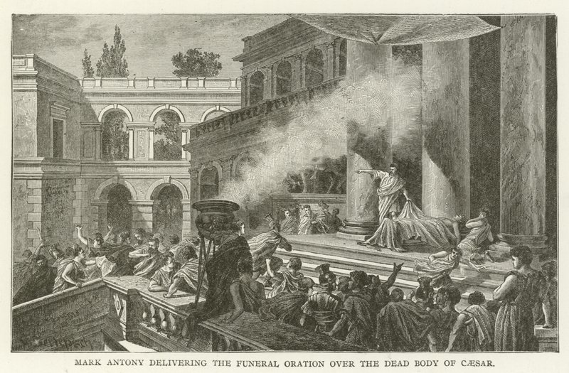 Mark Antony, Sezar