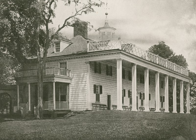 Vernon Dağı (fotogravür) by American School