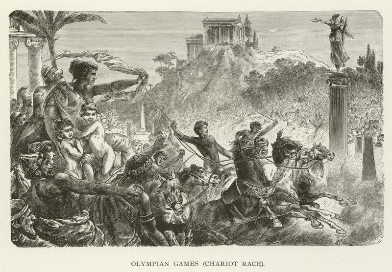 Olimpiyat Oyunları, Araba Yarışı by American School