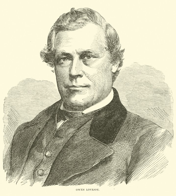Owen Lovejoy, Şubat 1863 by American School