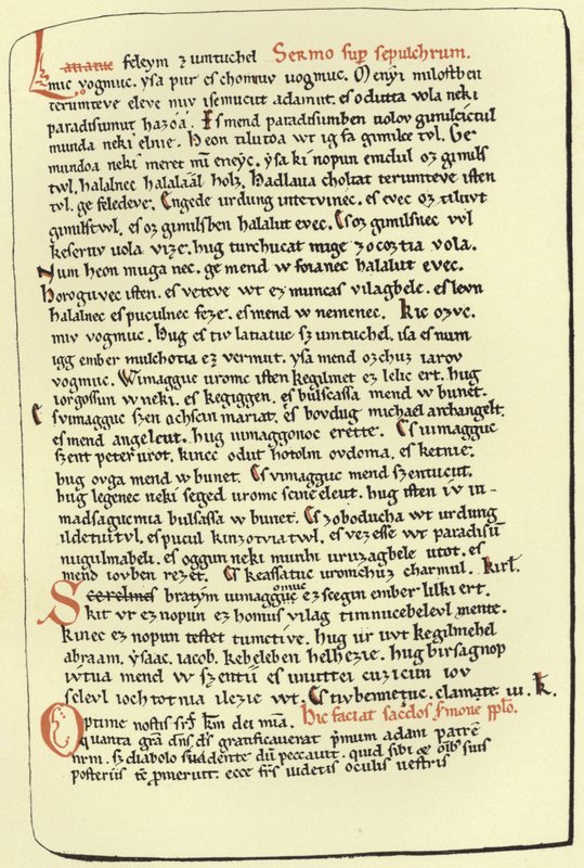 Mezar üzerine bir Macar söylevinden sayfa by American School