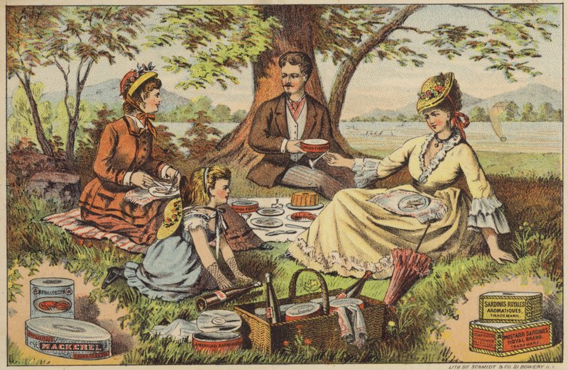Su Kenarında Piknik, Konserve Balık keyfi by American School
