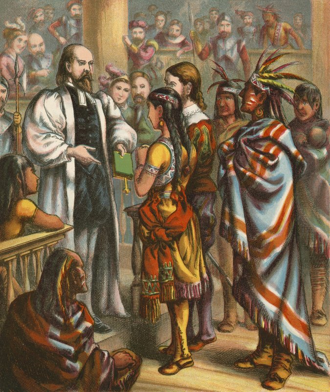 Pocahontas by American School