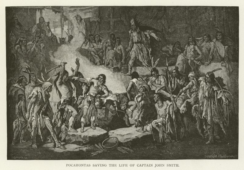 Pocahontas, Kaptan John Smith