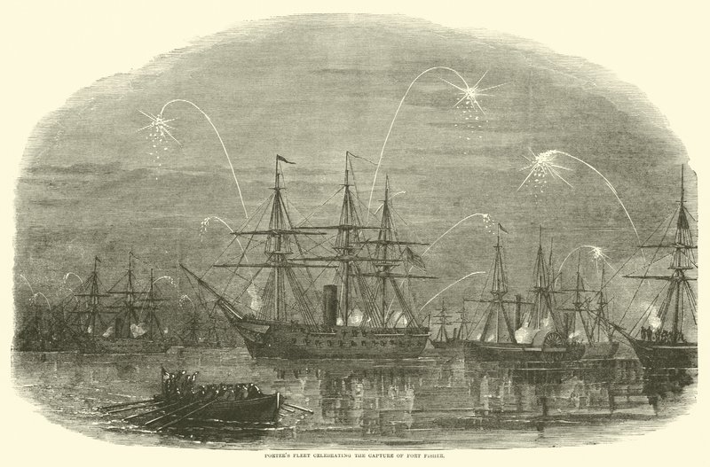 Porters filosu, Fort Fisher