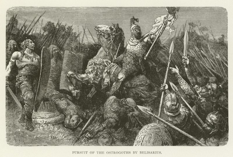 Belisarius tarafından Ostrogotların Peşinde by American School