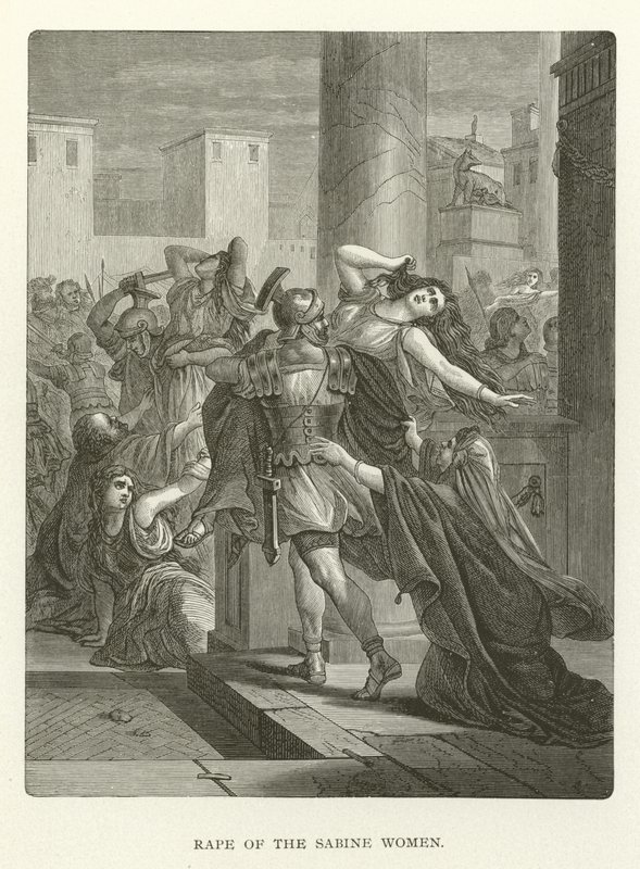 Sabine kadınlarına tecavüz by American School