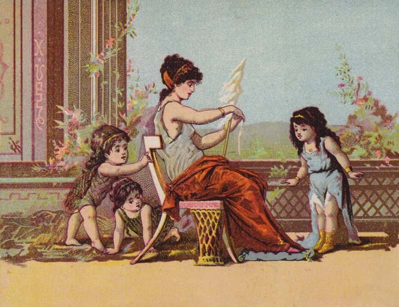 Romalı Bayan Ve Çocuklar by American School