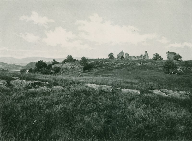 Fort Ticonderoga Harabeleri (fotogravür) by American School