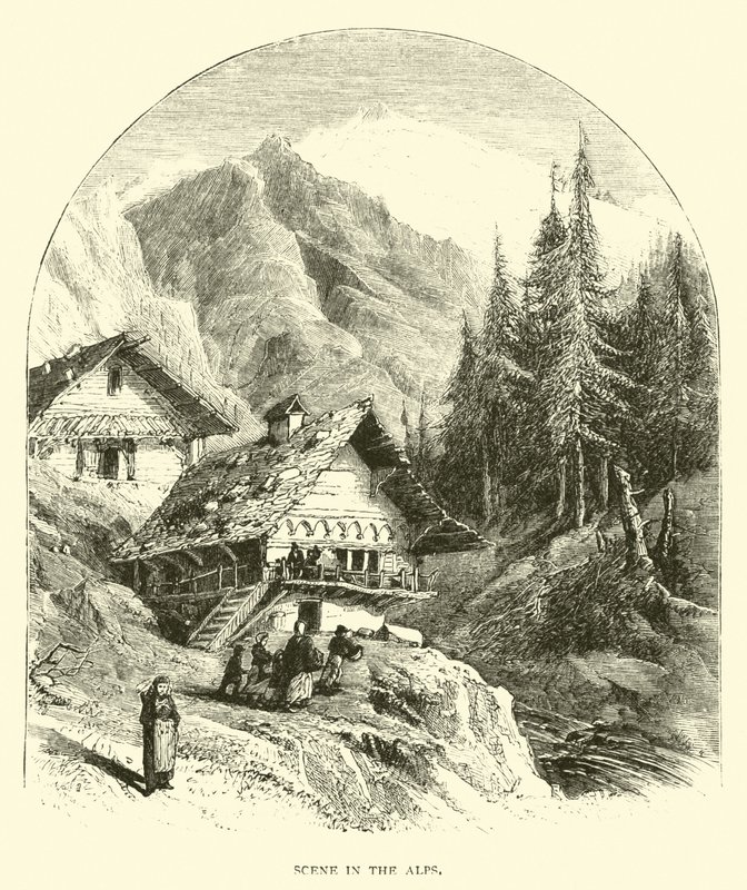 Alplerde sahne by American School
